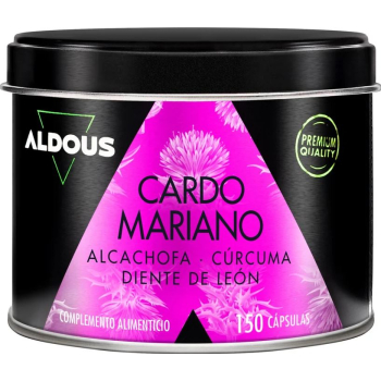 Cápsulas Cardo Mariano + Alcachofa + Cúrcuma + Diente de León