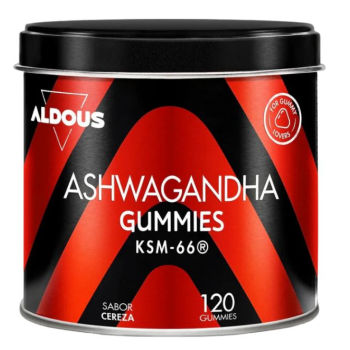 Gominolas Ashwagandha KSM-66 Sabor Cereza