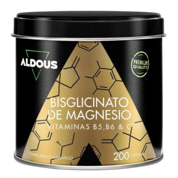 Cápsulas Bisglicinato de Magnesio + Vitamina B5, B6 y C