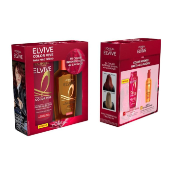 Pack Elvive Aceite Extraordinario + Elvive Colorvive Champú