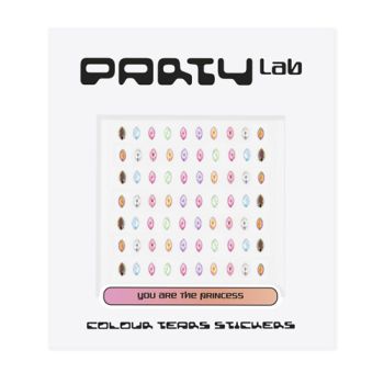 Autocolantes Party lab Colour Tears