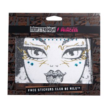 Autocolantes de rosto Monster High Cleo de Nile