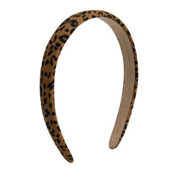 Oh My Hair Fita para o cabelo Animal Print Castanho Leopardo