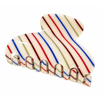 Oh My Hair Pinza para el Pelo Stripped Multicolor