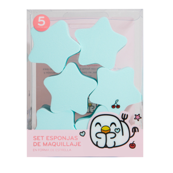 Set 10 Esponjas de Maquillaje All Stars
