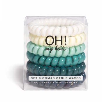 Oh My Hair Set 6 Gomas Cable