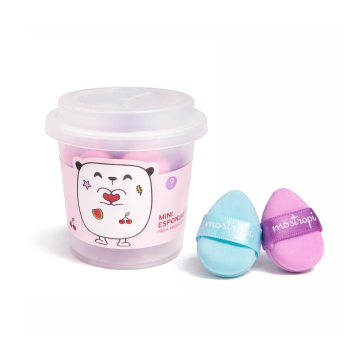 Set Mini Esponjas Puff De Maquillaje Ternura