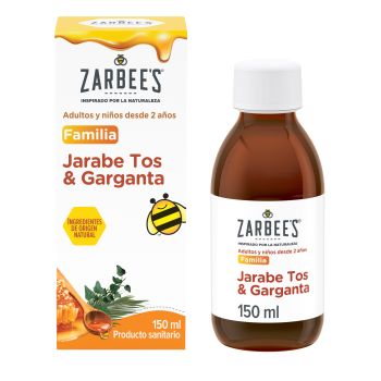 Jarabe Tos y Garganta con Miel