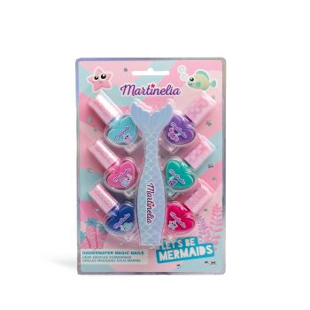Let's Be Mermaids Set Uñas Mágicas Submarinas