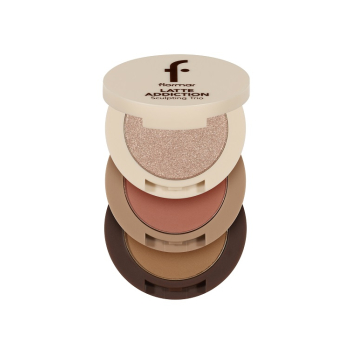 Latte 3-Tiered Blush, Highlighter and Bronzer Palette