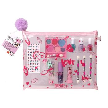 Neceser de Maquillaje Transparente