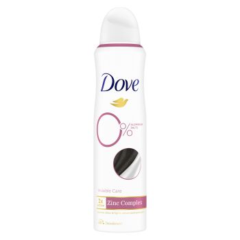 Desodorante Spray 0% Aluminio Invisible