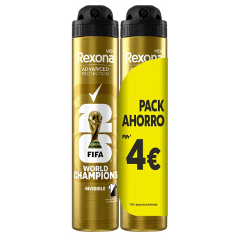 Pack Desodorante Invisible Men Black & White