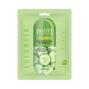 Mascarilla Facial de Pepino Real Ampoule Mask