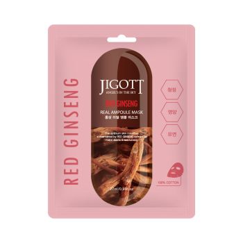 Mascarilla Facial de Ginseng Rojo Real Ampoule Mask