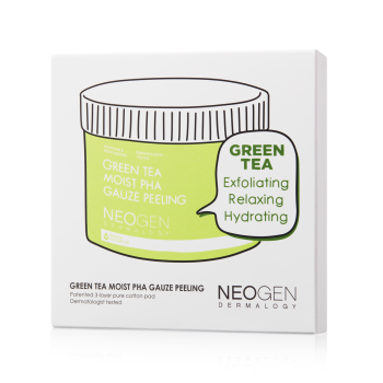 Green Tea Moist PHA Almohadillas Exfoliantes