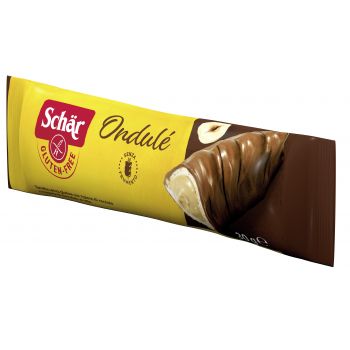 Ondulé Barquillo con Crema de Avellanas y Chocolate sin Gluten