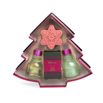 Set Christmas Happy Holidays Árbol 