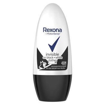 Desodorante Roll-On Invisible on Black & White Clothes
