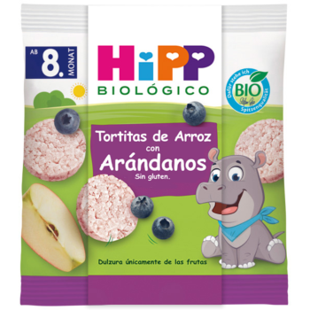 Toritas de Arroz con Arándanos +8 meses