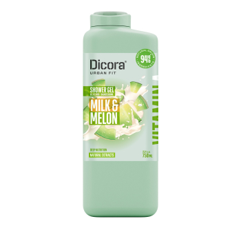 Gel de Ducha Vitamina A Leche y Melón 