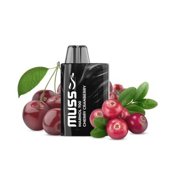 Vapeador Mármol 700 Cherry Cranberry