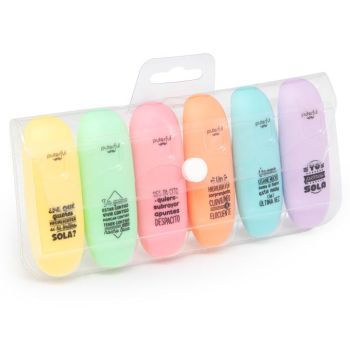 Set de Marcadores tonos pastel