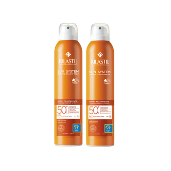Sun System Spray Transparente SPF50+