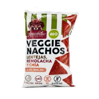 Nachos Veggie Lentejas/Remolacha/Chia