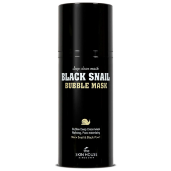 Black Snail Bubble Mascarilla