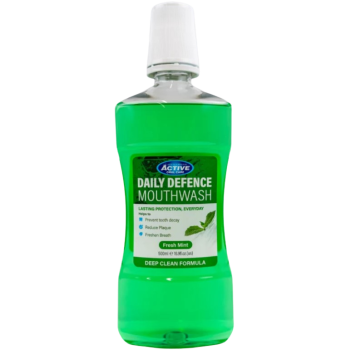 Enjuague Bucal Active Daily Defence Fresh Mint