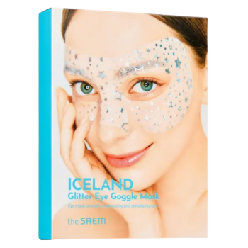 Mascarilla Facial Iceland Glitter Eye Goggle Mask