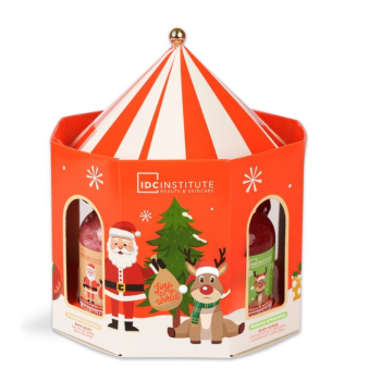 Set de Baño Navidad Carrusel