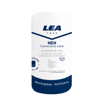 Desodorante Roll On Recargable Men Invisible & Dry