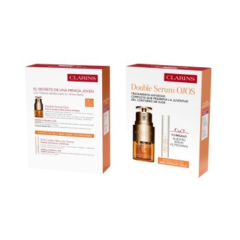 Estuche Double Serum Ojos Tratamiento Antiedad
