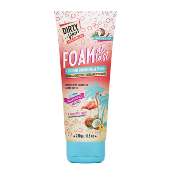 Exfoliante Corporal Foam At Last Coconut Foaming Sugar Scrub