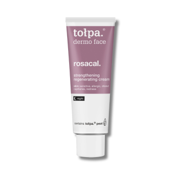 Crema de Noche Antirojeces, Fortalecedora y Regeneradora Rosacal