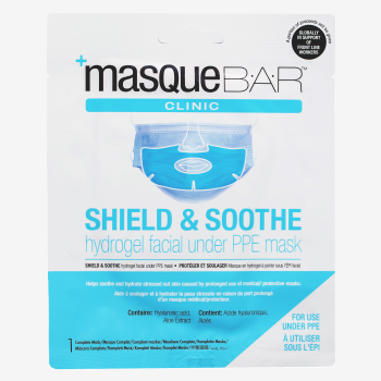 Shield & Soothe Hidrogel Facial para usar Bajo Mascarilla Desechable