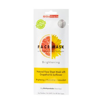 Mascarilla Facial Iluminadora con Pomelo y Girasol