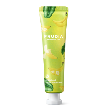 Creme para as mãos com banana
