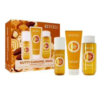 Set Trio Nutty Caramel Smug Fragance Set Trio Nutty Caramel Smug Fragance