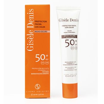 Protector Solar Facial con Color SPF 50+