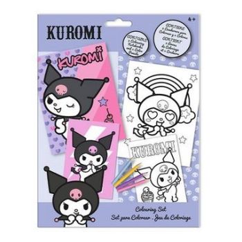 Set de Colorear Kuromi