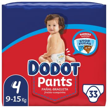 Pañales Pants Talla 4 de 9 a 15Kg