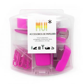 Conjunto de Mini Acessórios de Papelaria