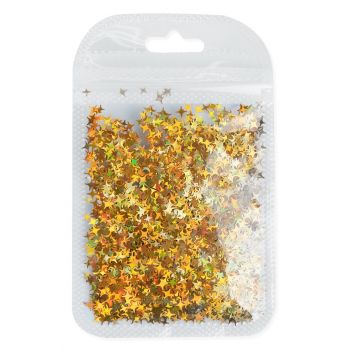 Estrellas Glitter para Uñas
