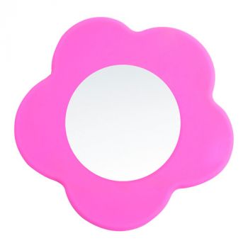 Espelho de bolso florido