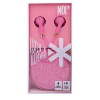 Auriculares con Estuche Redondo