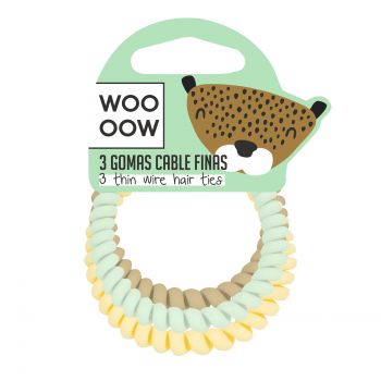  Set 3 Gomas Cable Finas 