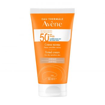 Solar Piel Sensible Crema Coloreada